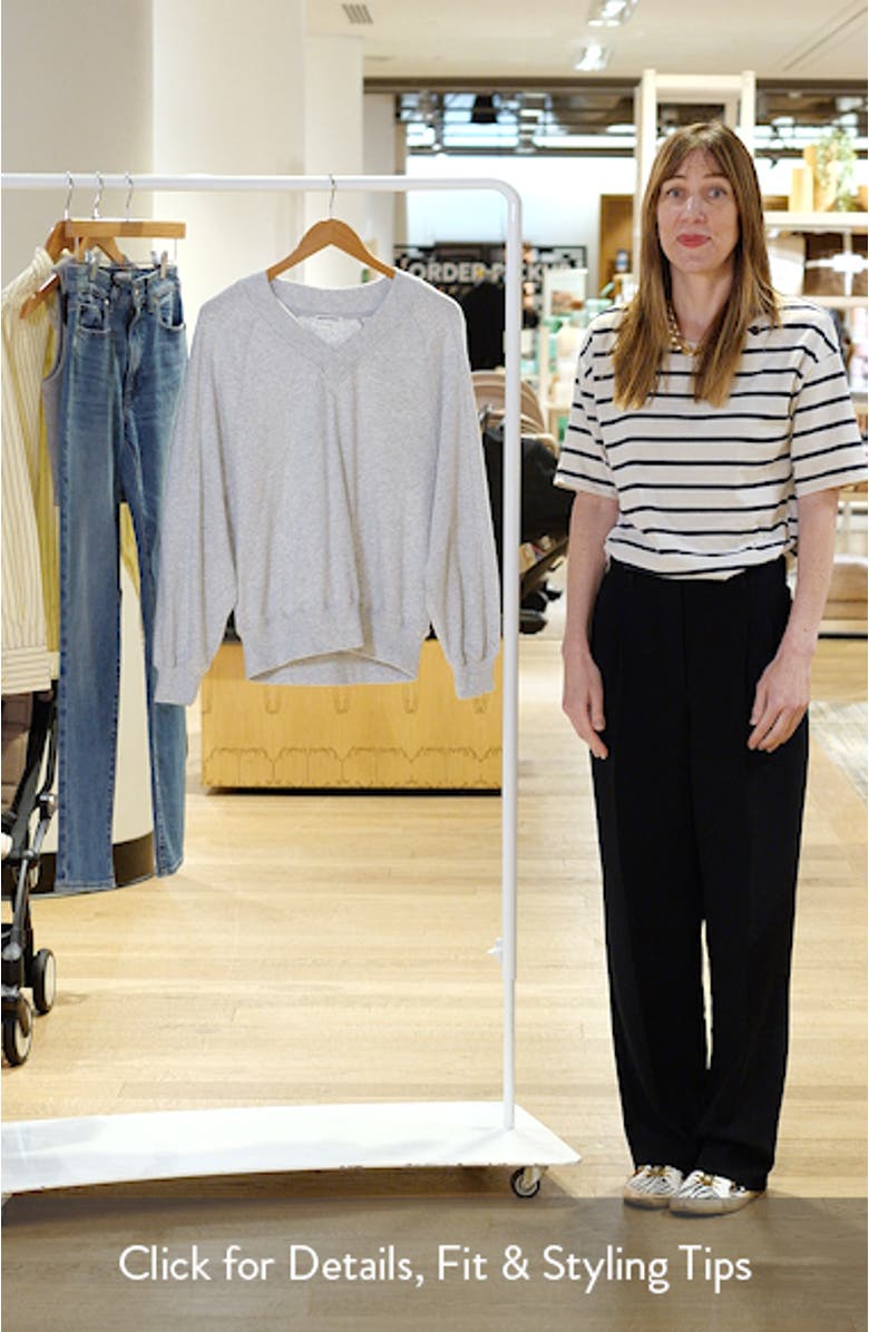 V-Neck Sweatshirt, sales video thumbnail