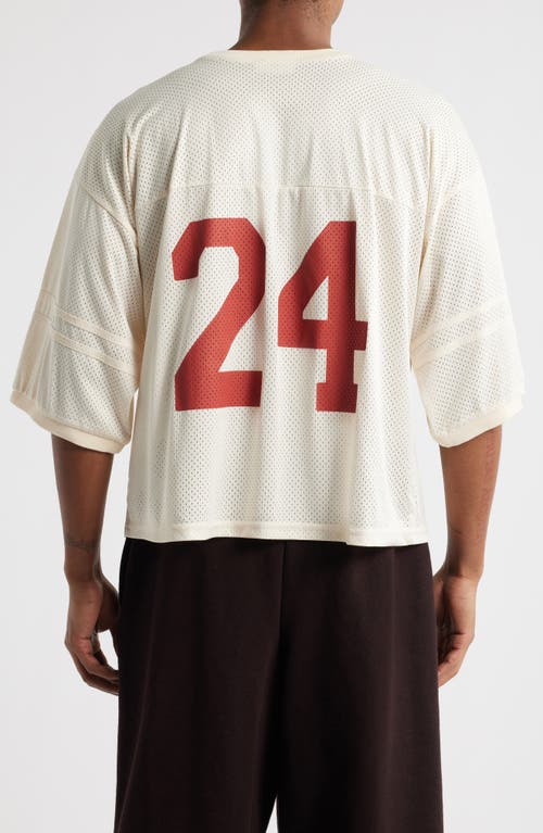 Elwood Mesh Practice Jersey Top In Field White