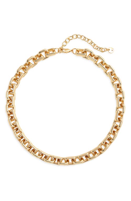 Nordstrom Soft Square Link Chain Necklace