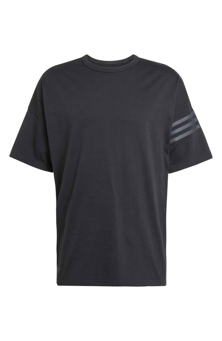 adidas Neuclassics Oversize Cotton T-Shirt, Alternate, color, 