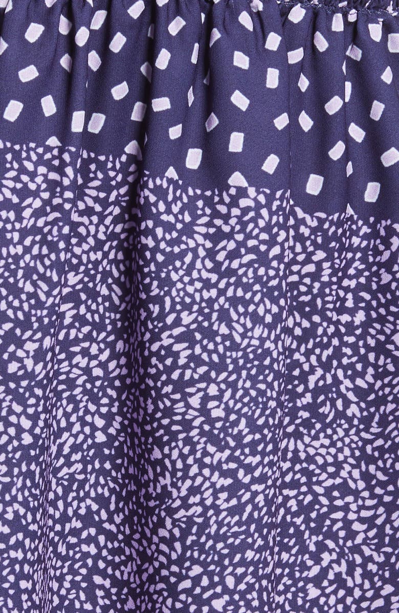 Bobeau Smocked Waist Minidress, Alternate, color, 