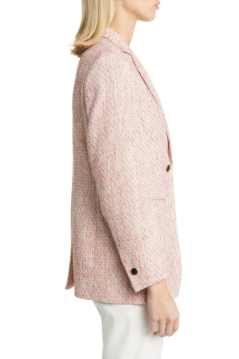 Tweed Blazer, Alternate, color, CAMELLIA MULTI
