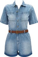 Bayeas Chloe Denim Romper