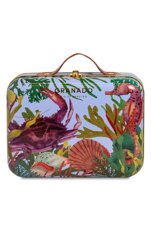Granado Jardim Real Scented Suitcase Set In Transparent