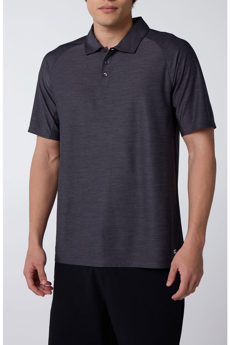 Men's Cross-Sport Tech Pique Polo, Main, color, Charcoal Heather