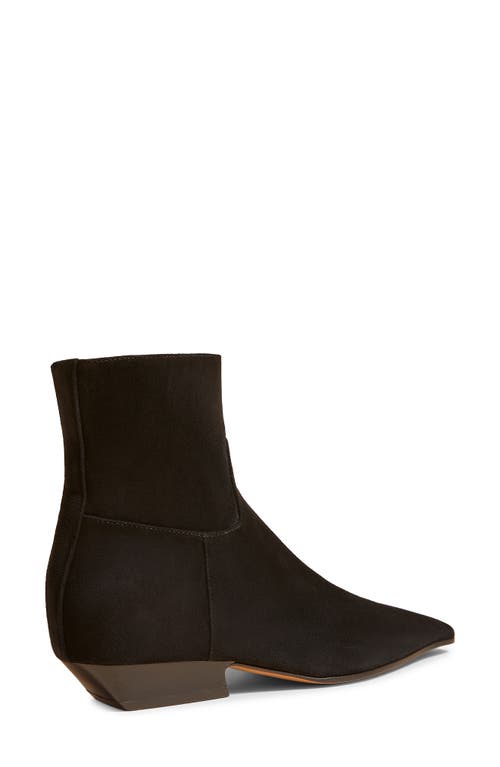 Shop Khaite Marfa Classic Flat Bootie In Black