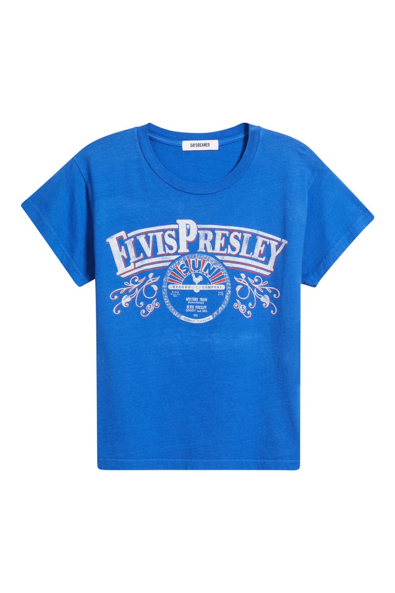 Sun Records x Elvis Graphic T-Shirt, Alternate, color, ULTRA MARINE