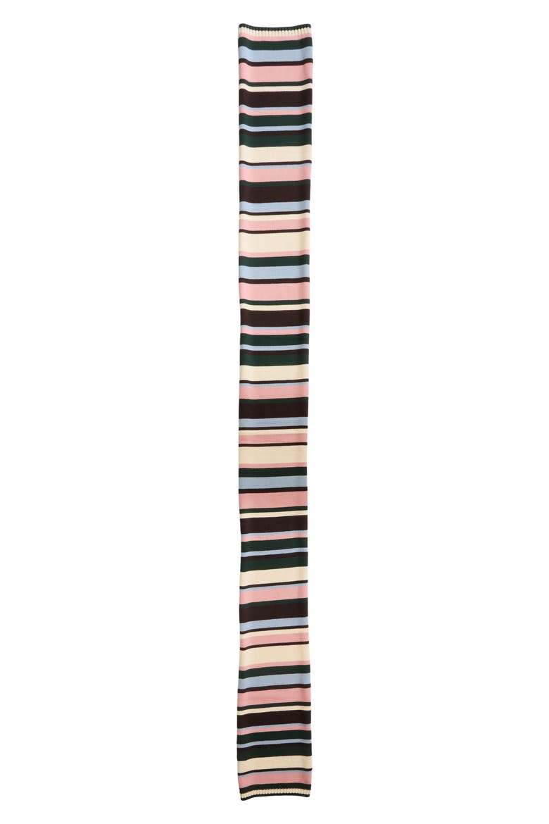 Ollie Striped Cotton Scarf, Main, color, OPEN MISCELLANEOUS