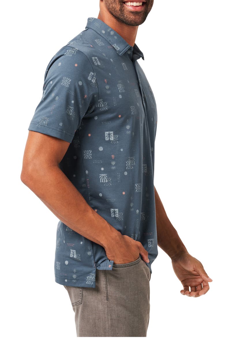 Quick Trip Polo, Alternate, color, MOOD INDIGO/ VINTAGE INDIGO