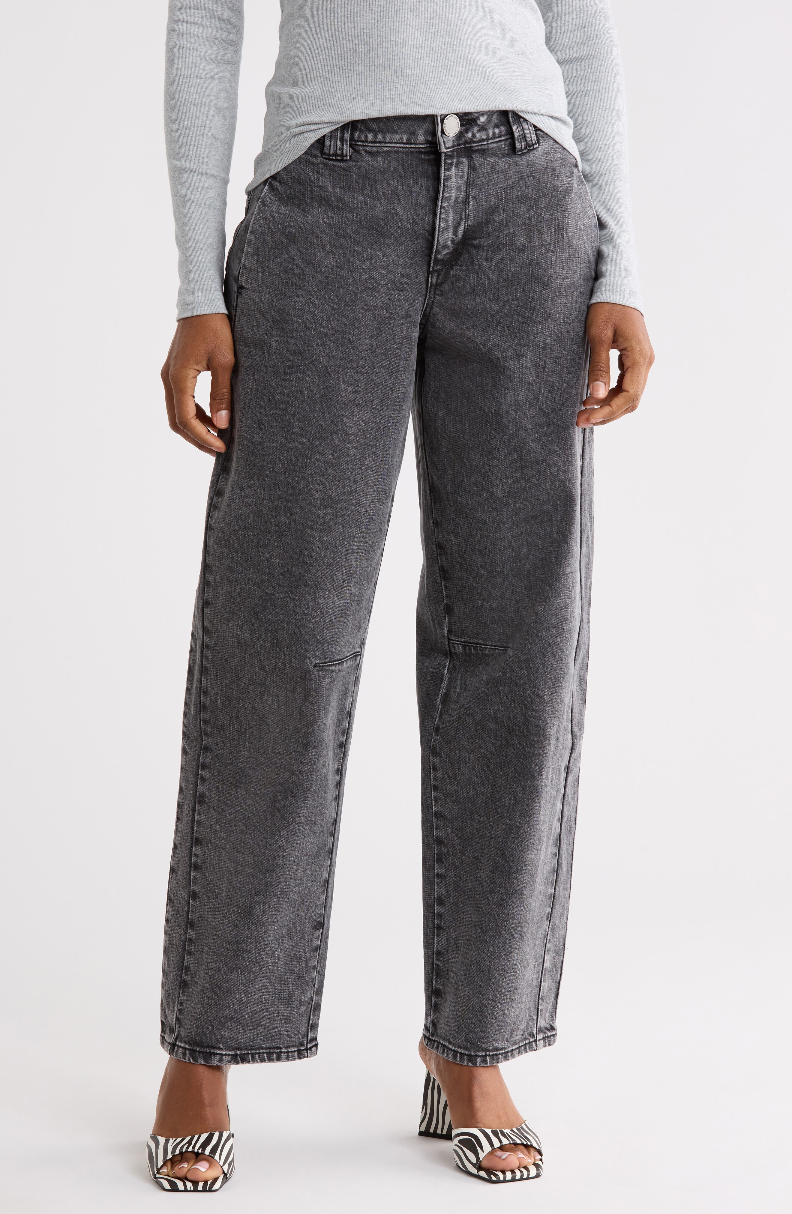 Barrel Leg Jeans