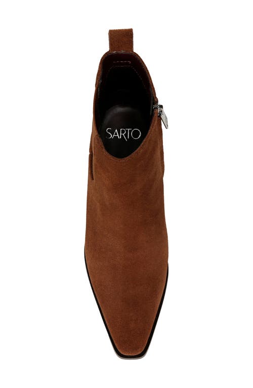 Sarto By Franco Sarto Vianca Bootie In Brown