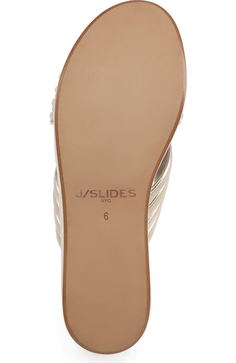 ZZDNU JSlides Footwear Quiana Sandal, Alternate, color, Sand Light Gold