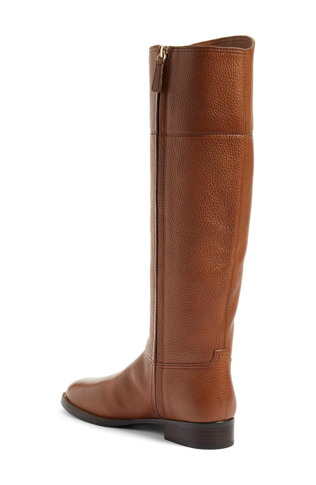 'Jolie' Riding Boot, Alternate, color, RUSTIC BROWN