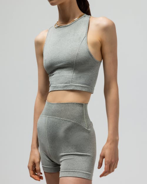 Reformer The Heather Cropped Tank In Green