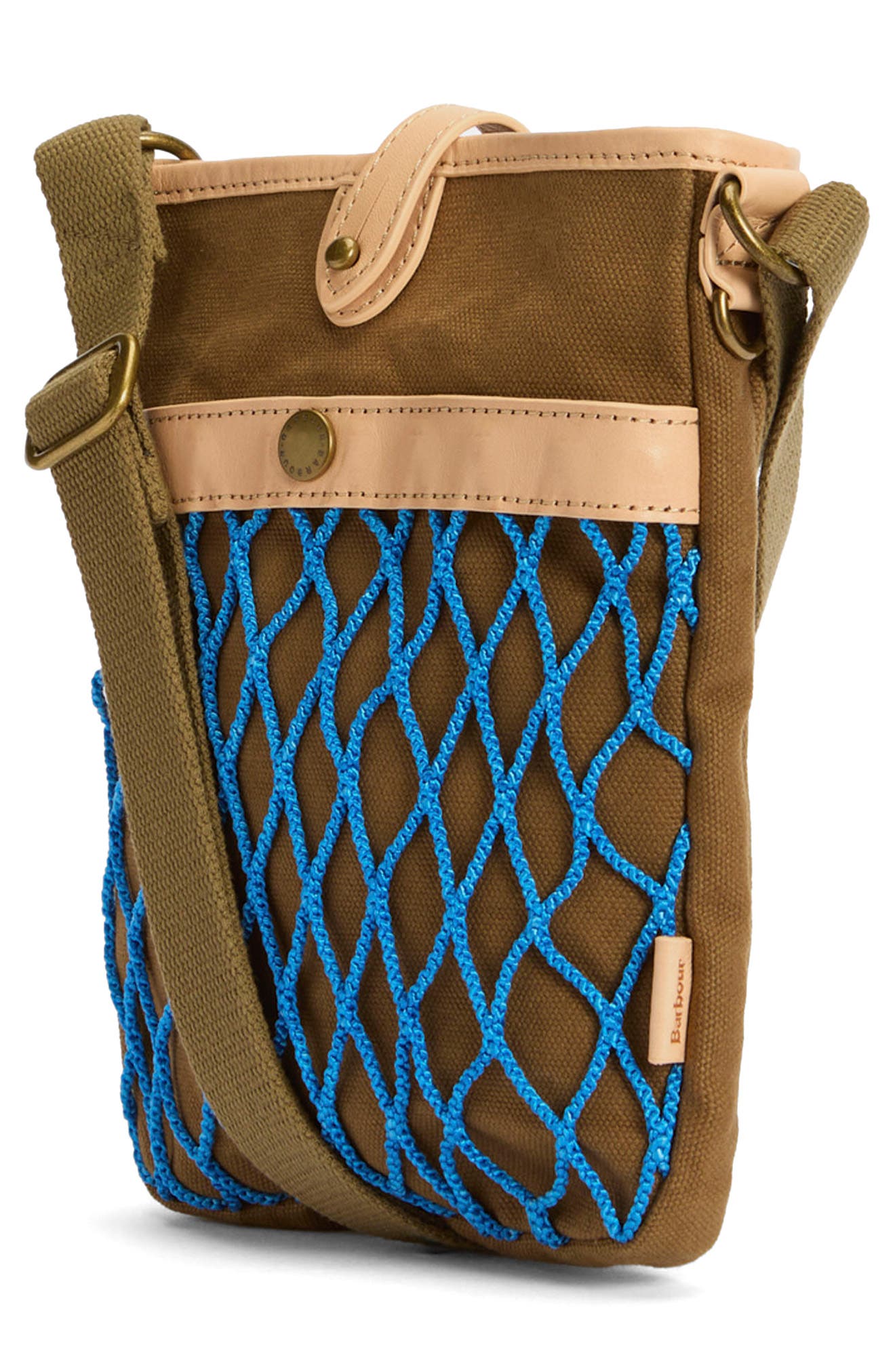 Barbour x Paul Smith Crossbody Bag, Alternate, color, Dark Sand