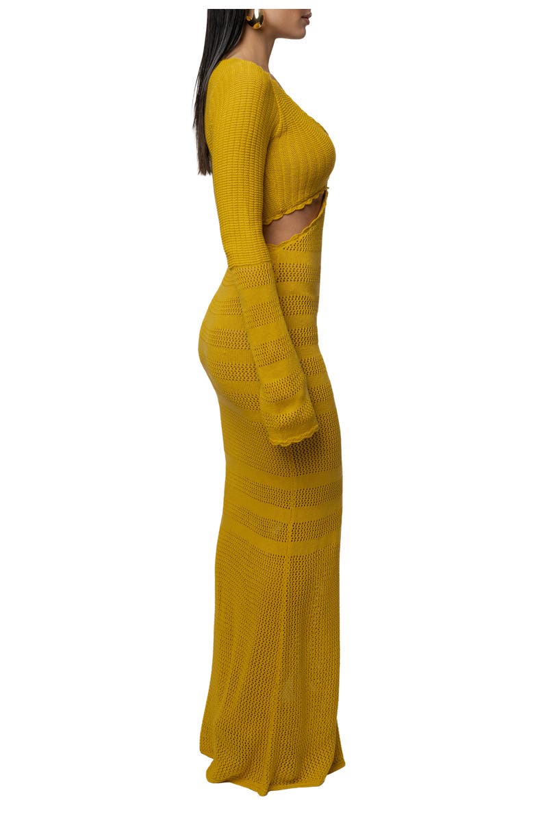 JLUXLABEL Blossom Haven Maxi Dress, Alternate, color, Yellow