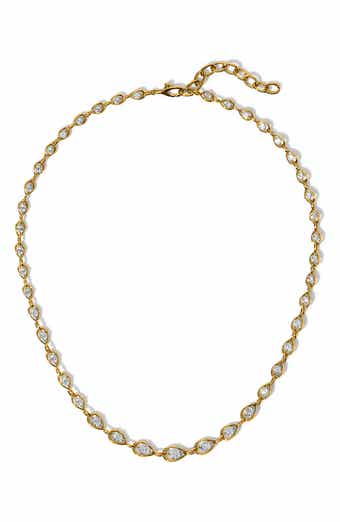 It Girl Cubic Zirconia Collar Necklace