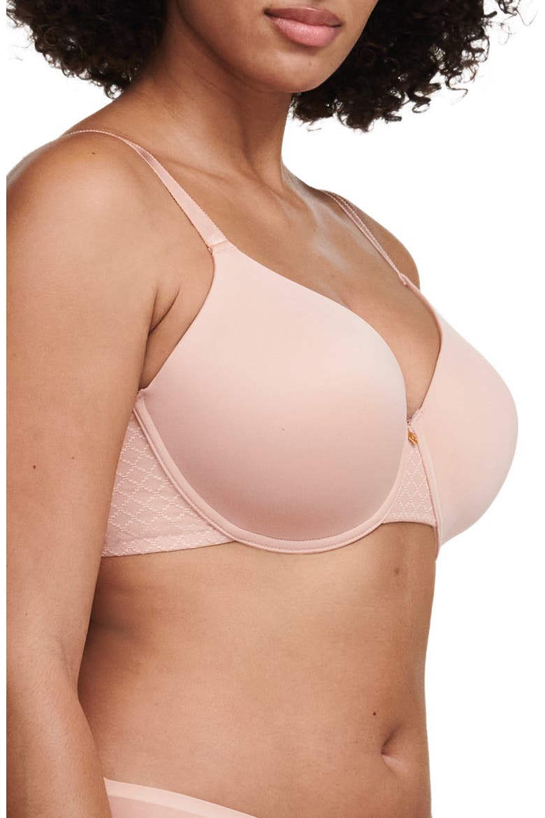 Norah Chic Underwire T-Shirt Bra, Alternate, color, ROSE