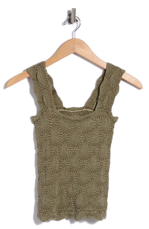 Love Letter Floral Knit Camisole