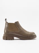 Prologue Shoes Cafune Patent Platform Boot