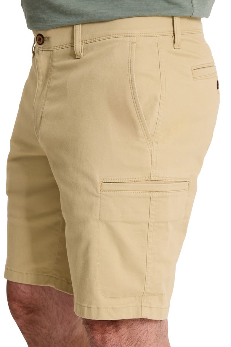 Boracay Island Cargo Chino Shorts, Alternate, color, STONE KHAKI