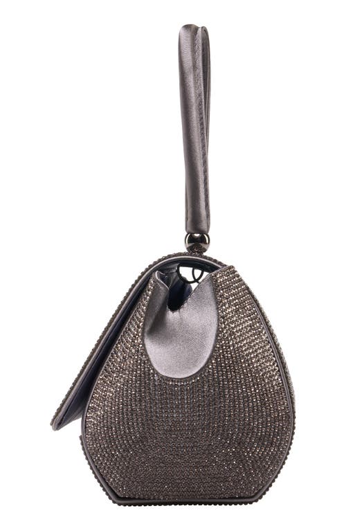 Lady Couture Architectural Rhinestone Evening Bag