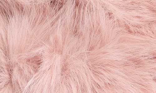Nanette Lepore Faux Fur Bucket Hat In Blush