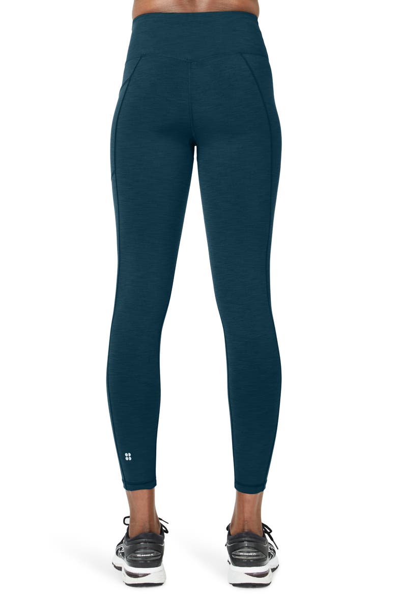 Super Sculpt High Waist Yoga Pocket Leggings, Alternate, color, BEETLE BLUE