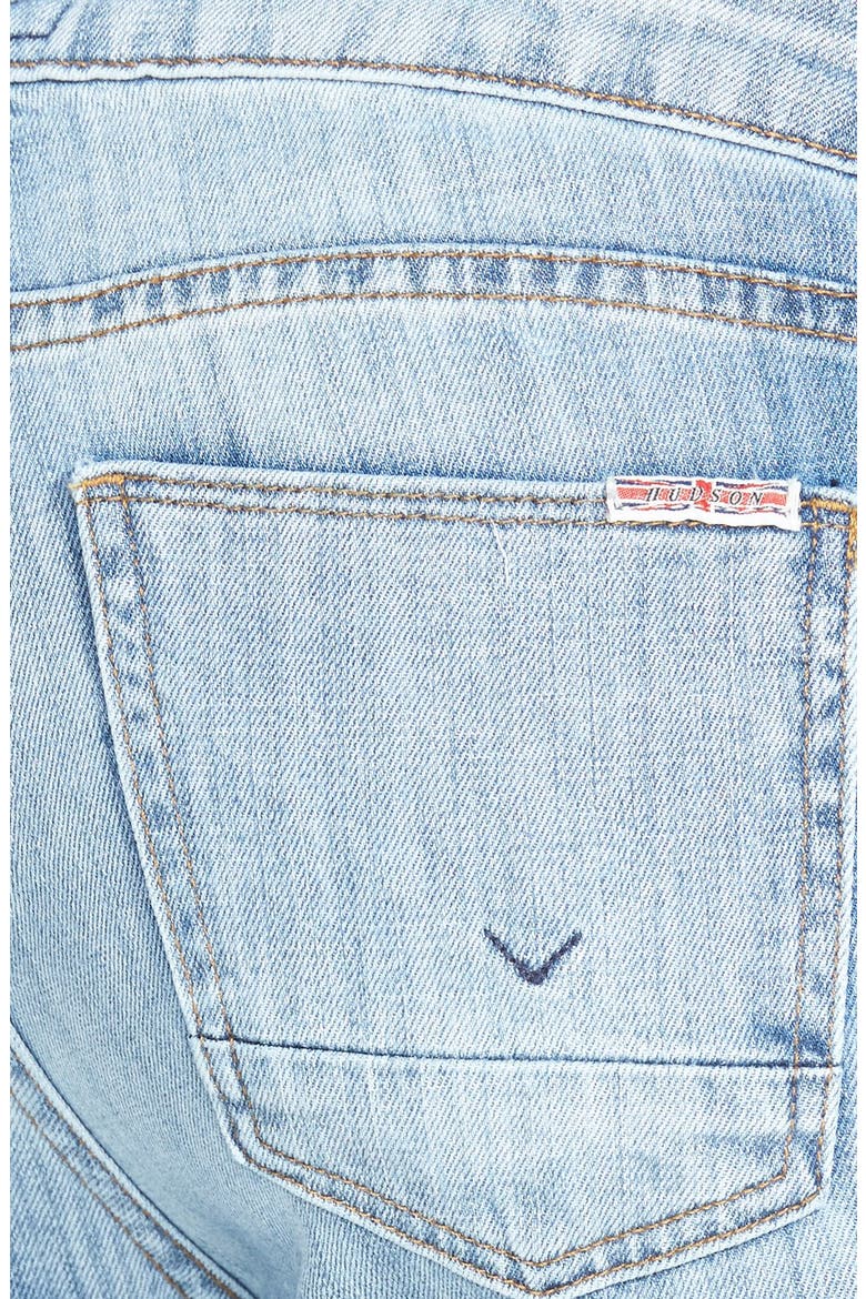 'Mia 5' Flare Jeans, Alternate, color, INDIGO HAZE NO HOLES