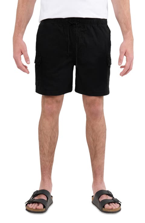 6-Inch Pull-On Cotton Shorts