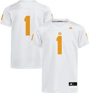 adidas Youth adidas #1 White Tennessee Volunteers Replica Football Jersey