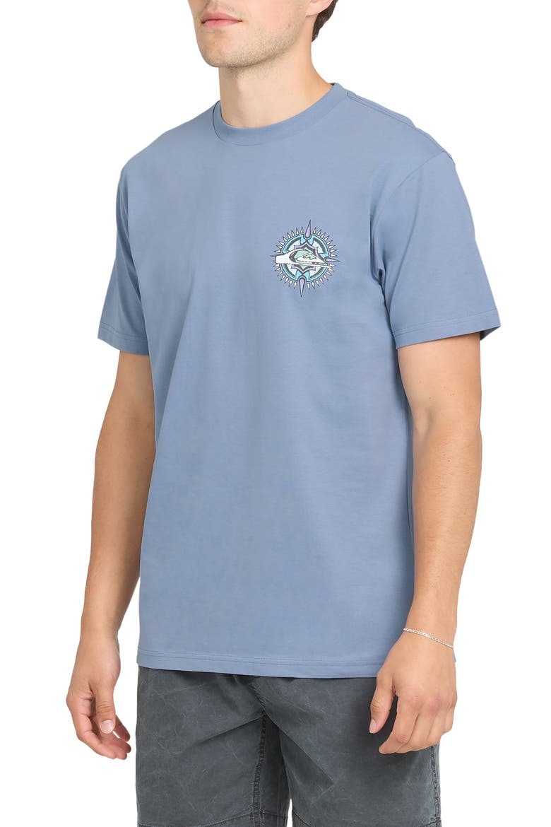 Shooting Star Short Sleeve Graphic T-Shirt, Alternate, color, INFINITY