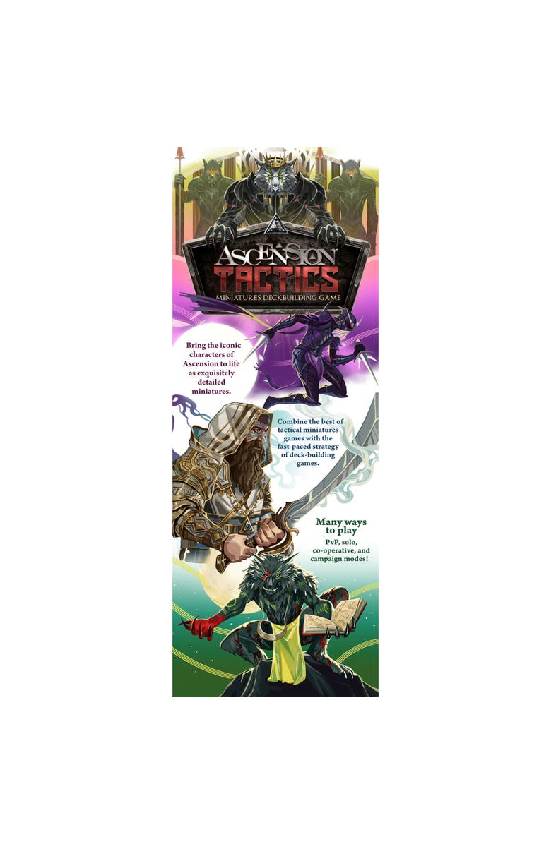 Ascension Tactics Deckbuilding Game, Fantasy Battles & Campaigns, Alternate, color, Multicolored
