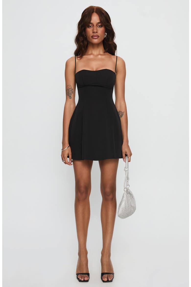 Easy to Love Minidress, Alternate, color, BLACK