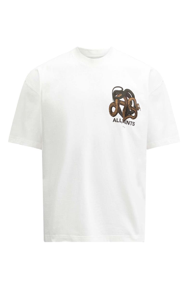 AllSaints Reticulate Cotton Graphic T-Shirt, Alternate, color, 