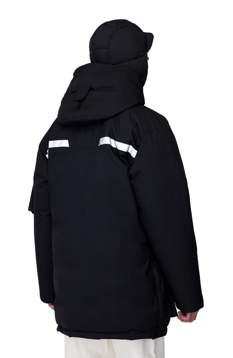 Quartz Co. VOSTOK | Hooded Down Expedition Jacket, Alternate, color, Black