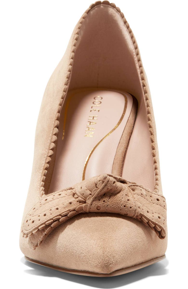 Cole Haan Bellport Bow Pointed Toe Pump, Alternate, color,