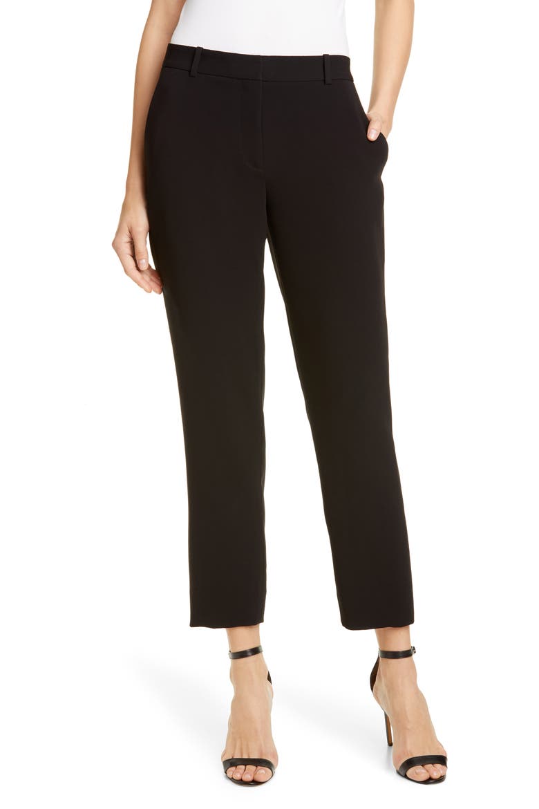 Tami Straight Leg Pants, Main, color, BLACK