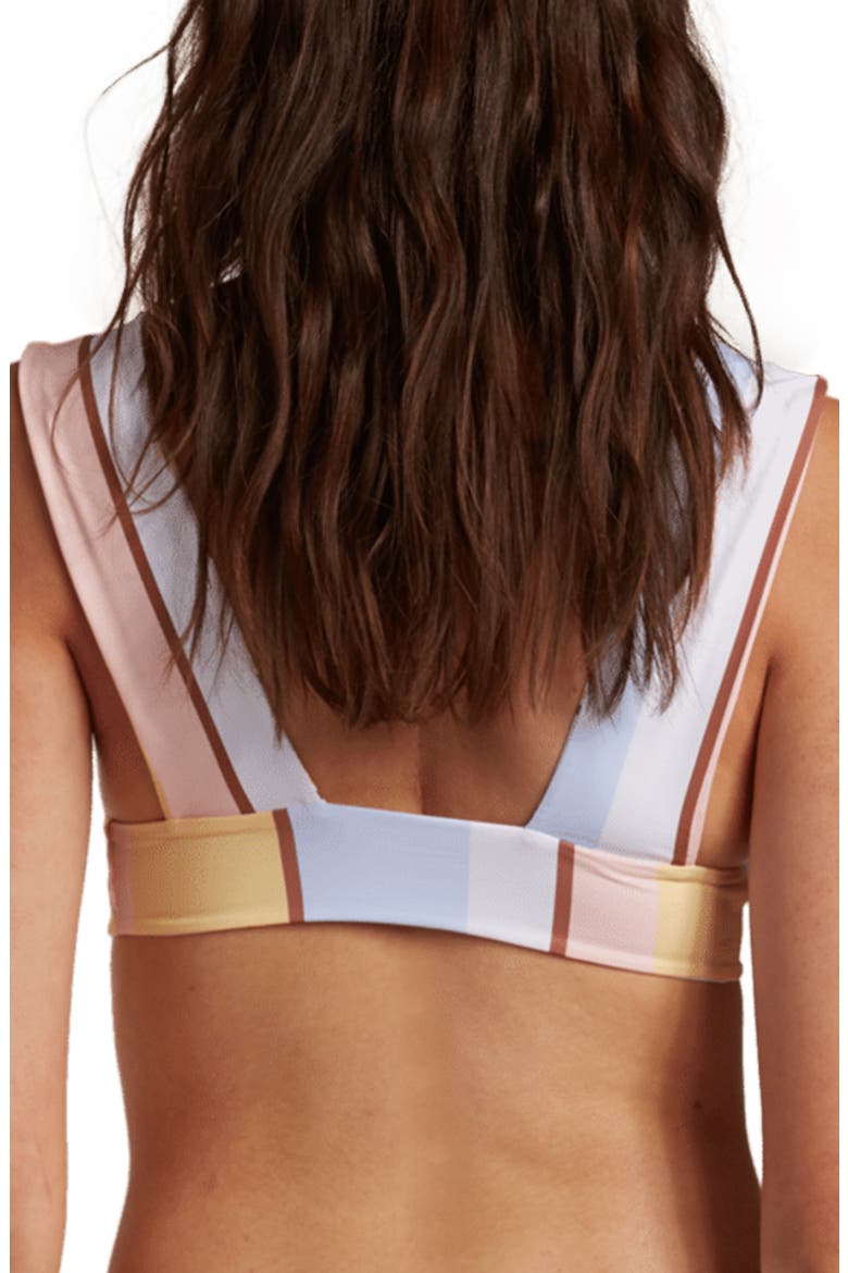 Feeling Sunny V-Neck Swim Top, Alternate, color, MULTI