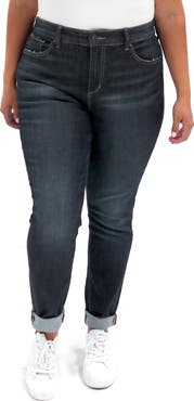 SLINK Jeans High Waist Ankle Jeans