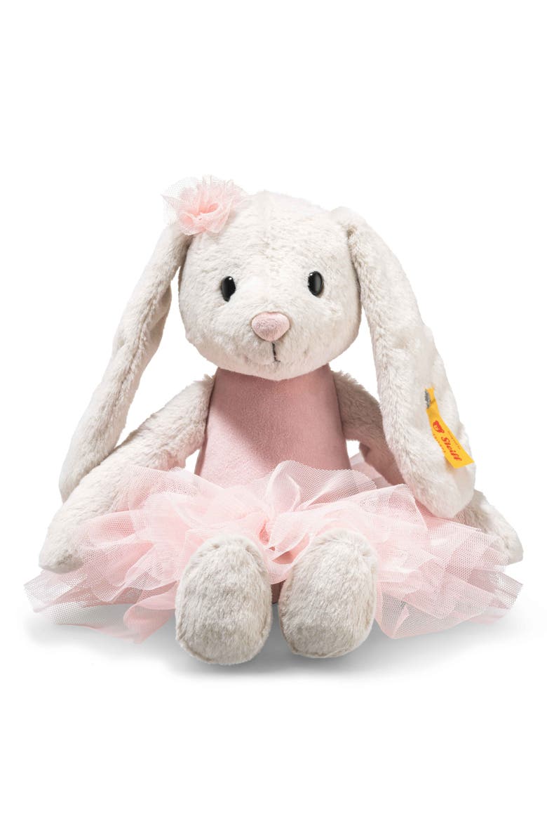 Steiff Hoppie Ballerina Rabbit Stuffed Animal, Alternate, color, Pink Multi