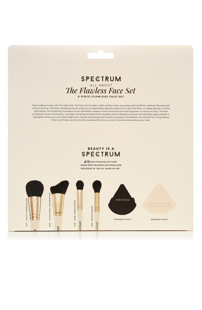 SPECTRUM All About The Brush - The Flawless Face Set, Alternate, color, Light Beige