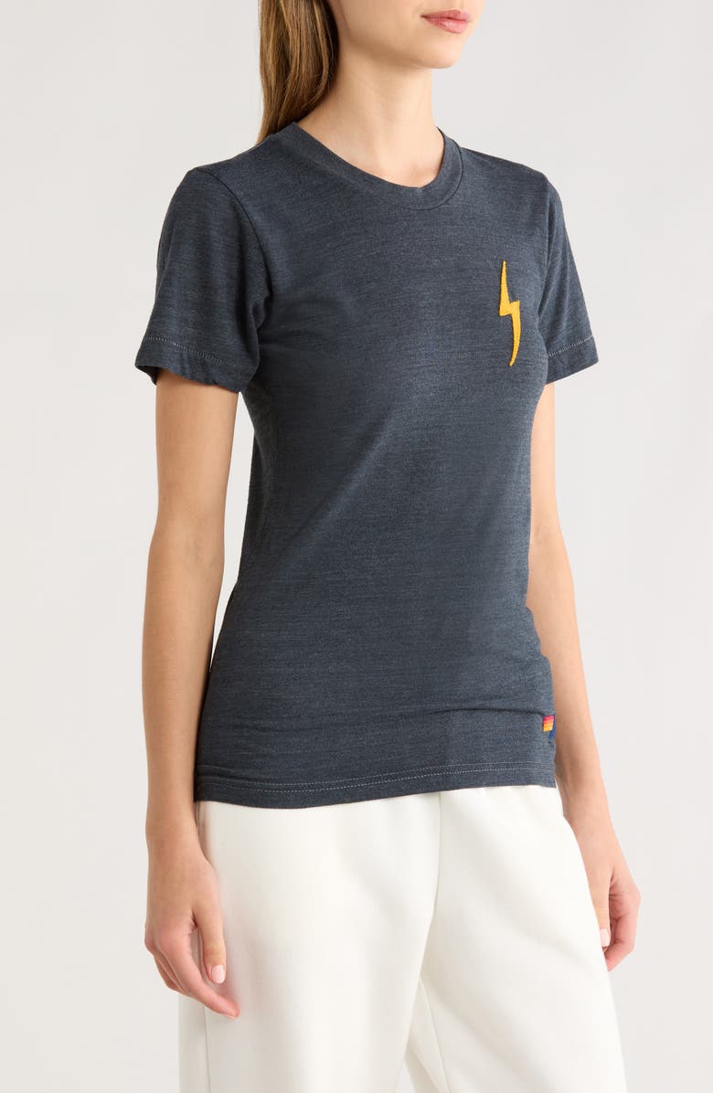 Aviator Nation Sunset Bolt Cotton Graphic T-Shirt, Alternate, color, 