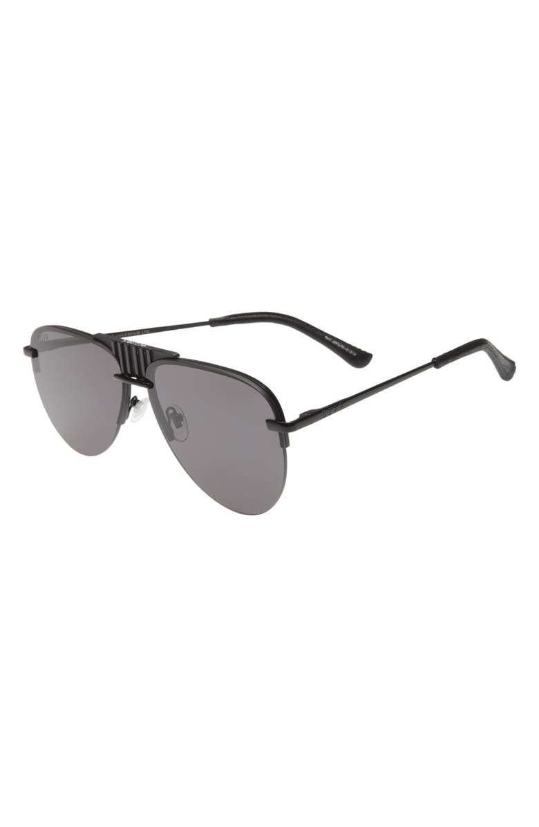 DIFF x Star Wars<sup>™</sup> Darth Vader 58mm Aviator Polarized Oversized Sunglasses, Alternate, color, 