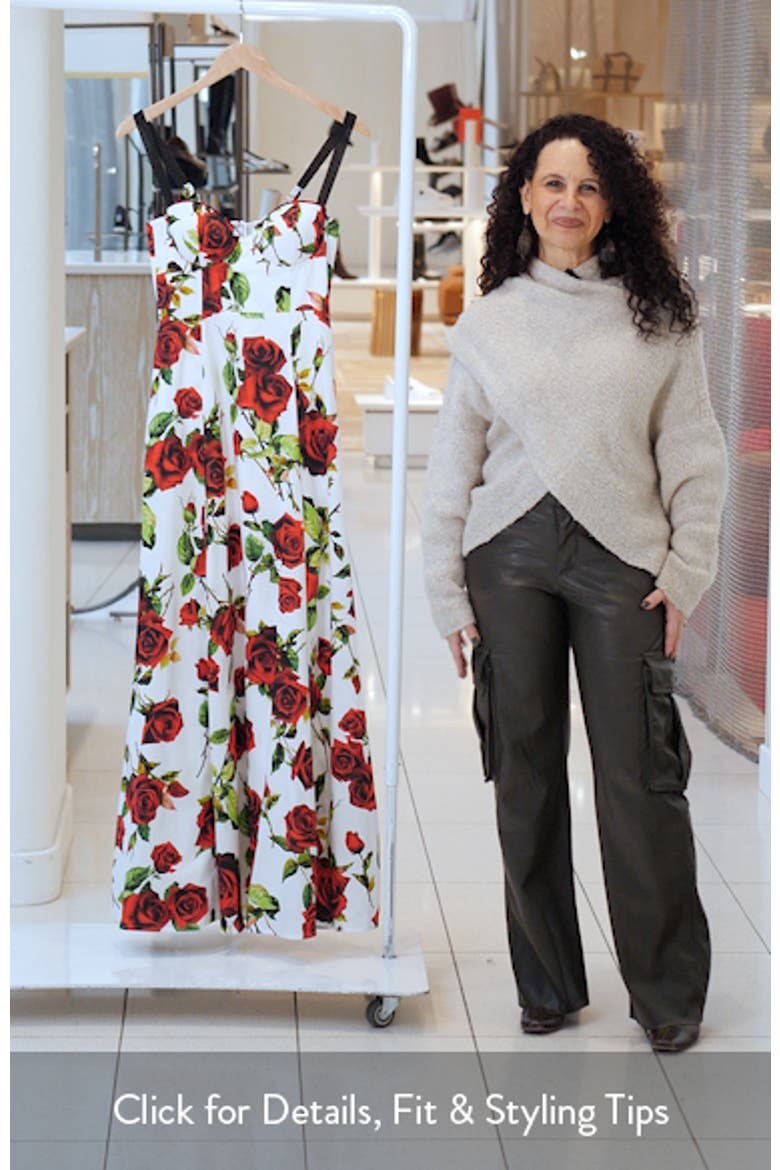 Sutton Floral Print Maxi Dress video