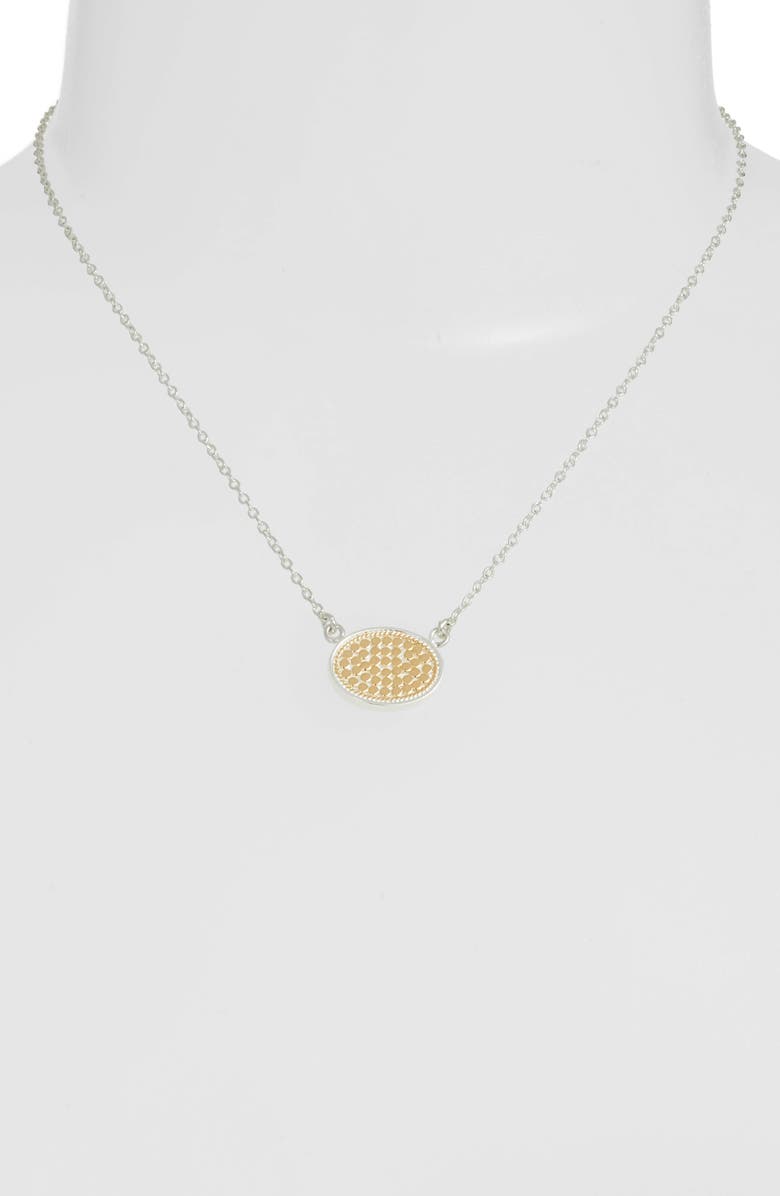 Anna Beck Reversible Oval Pendant Necklace, Alternate, color, 