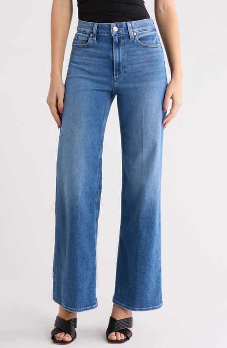 PAIGE Anessa High Waist Wide Leg Jeans