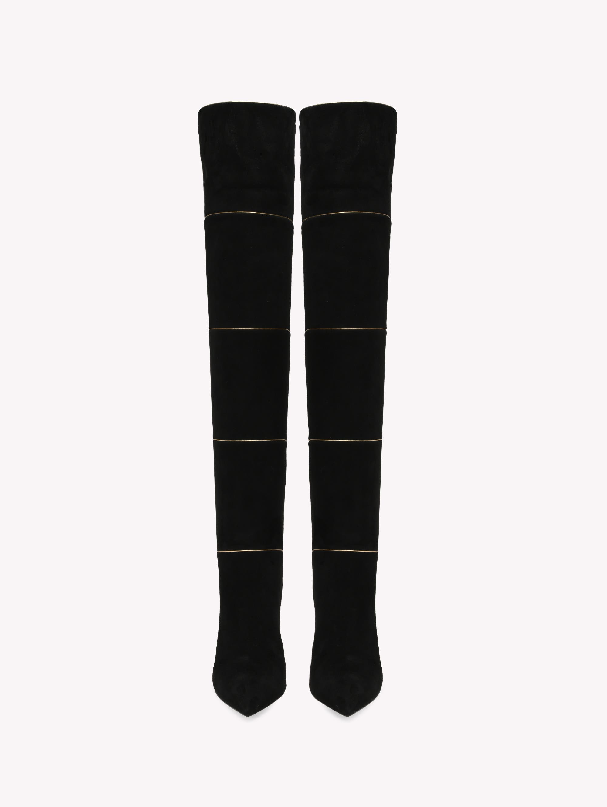 Gianvito Rossi Clarice Boots, Alternate, color, Black  Calf