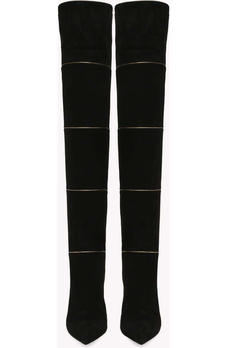 Gianvito Rossi Clarice Boots, Alternate, color, Black Calf