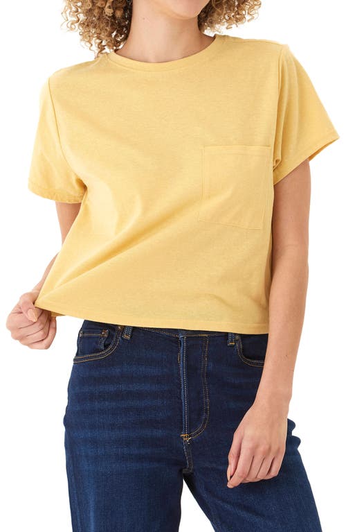 Threads 4 Thought Shelbie Pocket T-shirt In Butterscotch